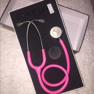 Hot Pink stethoscope (NWOT)